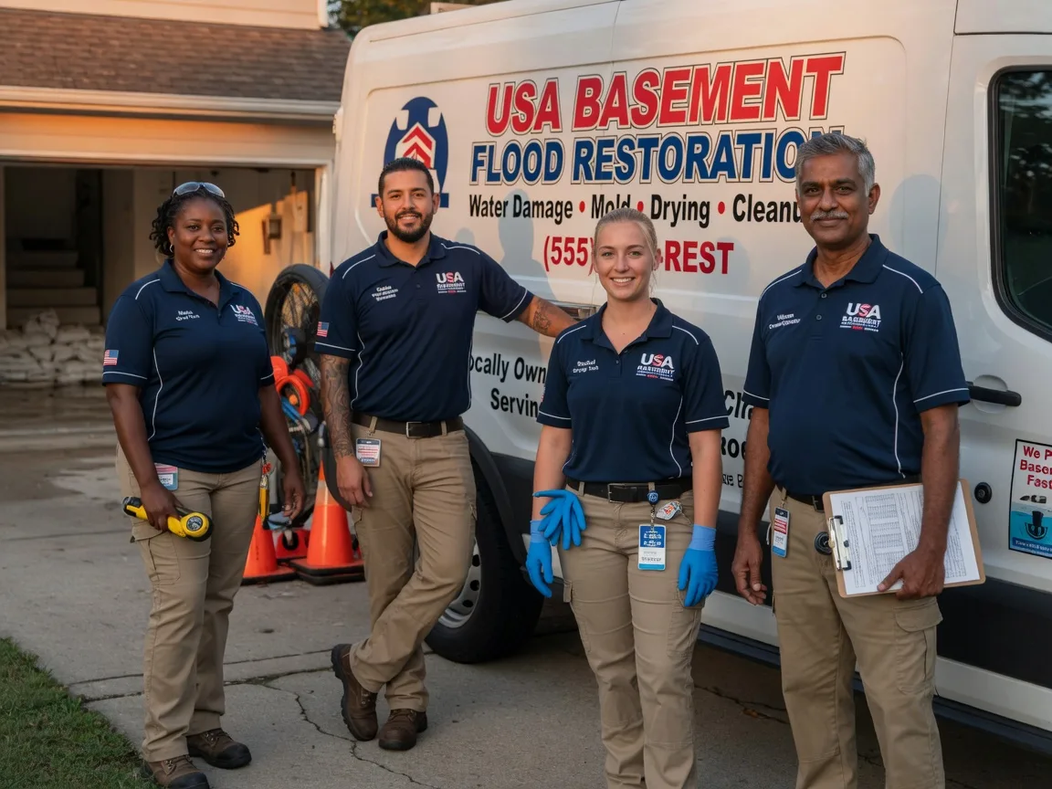 Basement Flood Cleanup company in Mermentau, LA
